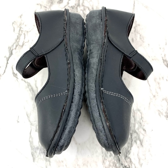 Bonita Flower Embellished Mary Jane Chunky Comfort Platform 7-7.5 Lagenlook - Picture 7 of 14